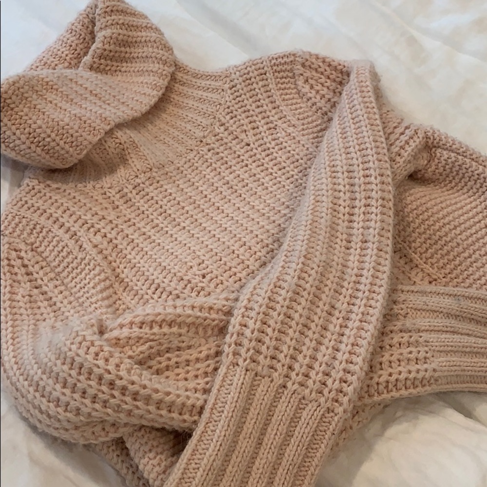 Big chunky sweater